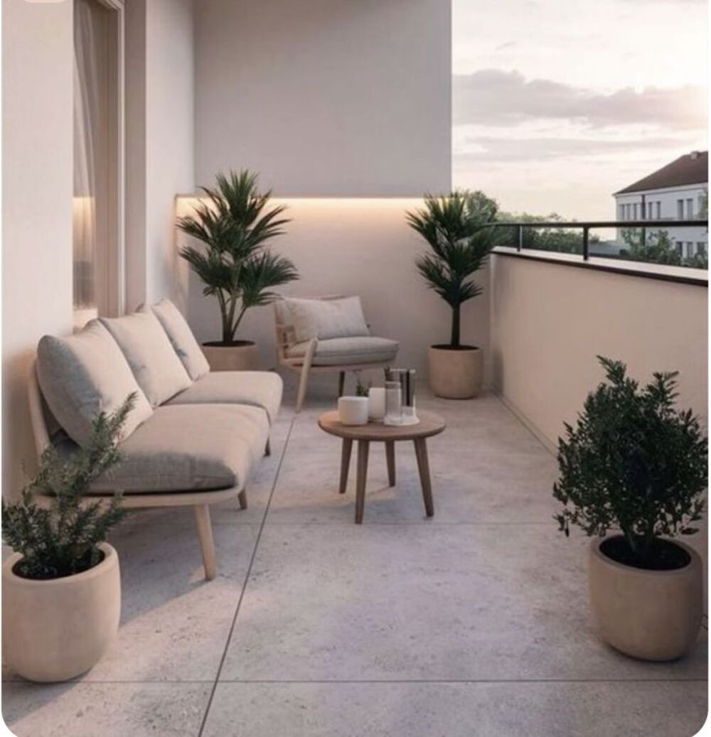 Vente Appartement 3 Pièces  vue sur jardin calme Rillieux la pape