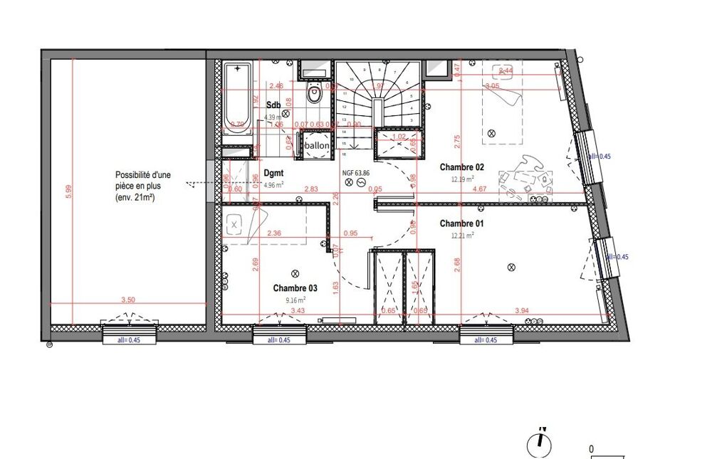 Vente Maison Maison Maison 4P/5Pjardin - garage Vaujours