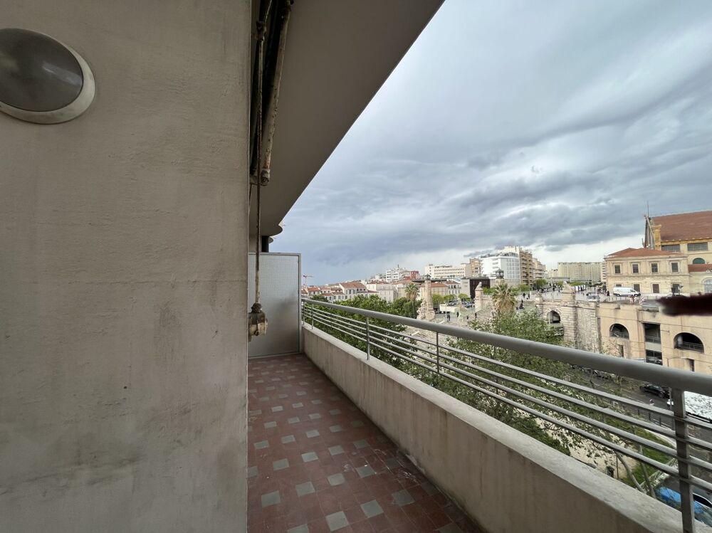 3 Pièces 97 m² traversant avec 2 balcons