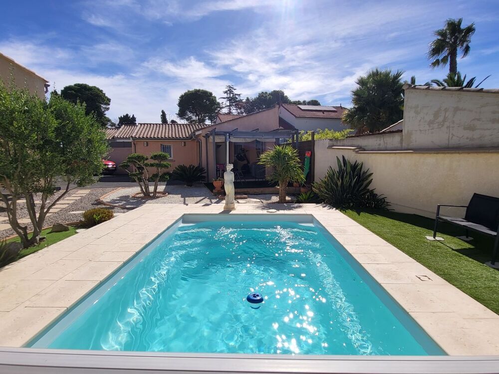 Vente Maison Villa de plain-pieds avec piscine Portiragnes