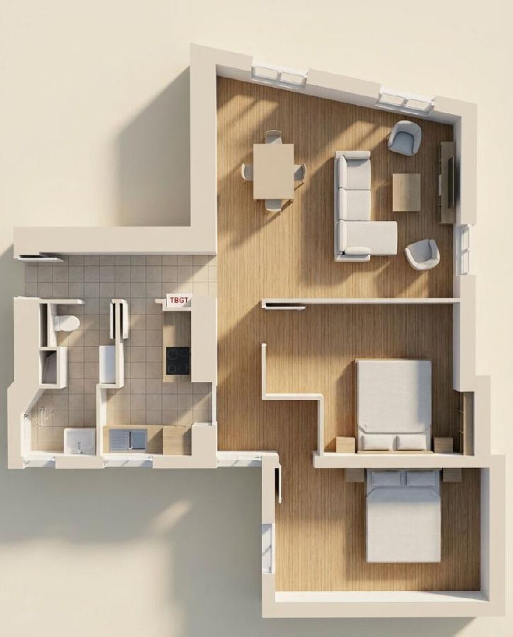 Vente Appartement 3 Pièces Paris 14