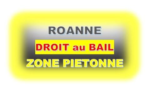 Local commercial Droit au bail 89000 42300 Roanne