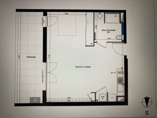  Appartement � vendre 1 pi�ce 43 m�