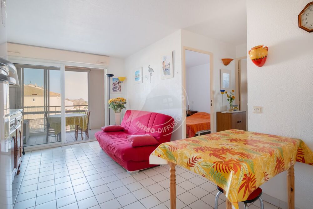 Vente Appartement 3 Pièces + Loggia + Parking Le grau du roi