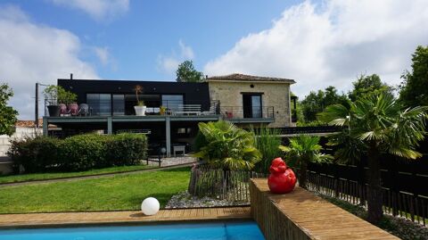   Maison en pierre, caract�re et modernit� Maison - 5 pi�ce(s) - 234 m�