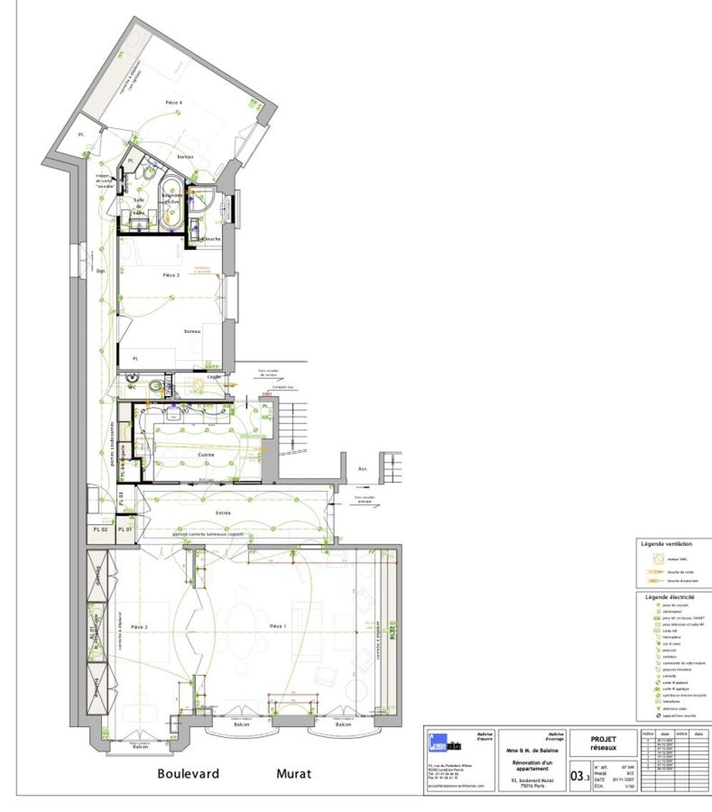  vendre  Appartement Paris 16