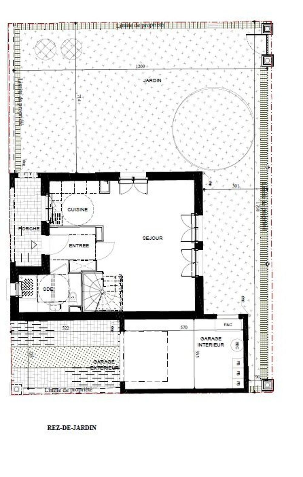 Vente Maison Maison Maison 4P 89m2 -103m2 jardin Garage Puiseux en france