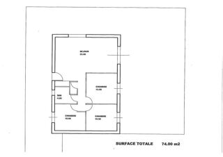  Maison à vendre 1 pièce 74 m²