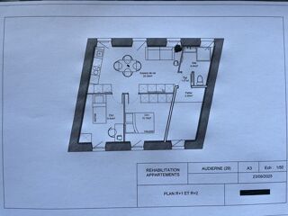  Appartement � vendre 3 pi�ces 47 m�