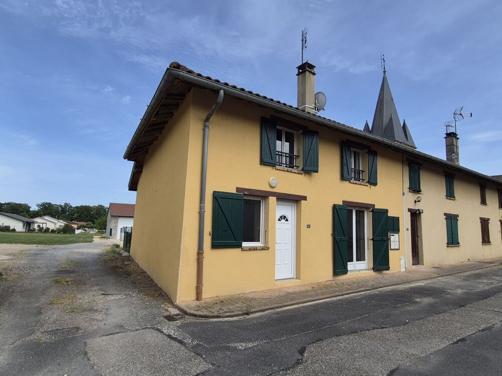 Maison de village avec jardin