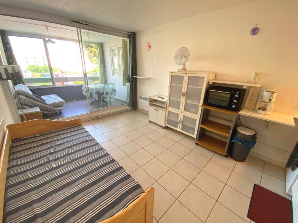 Vente Appartement Studio Cabine + Parking Le grau du roi