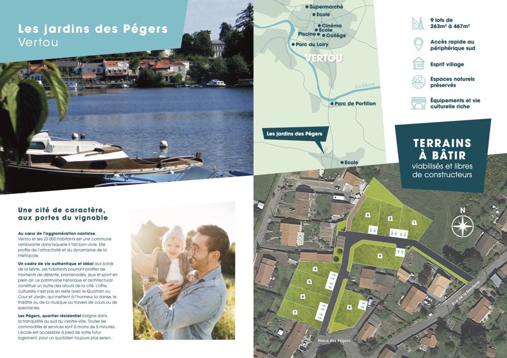 Vente Terrain Terrain Vertou