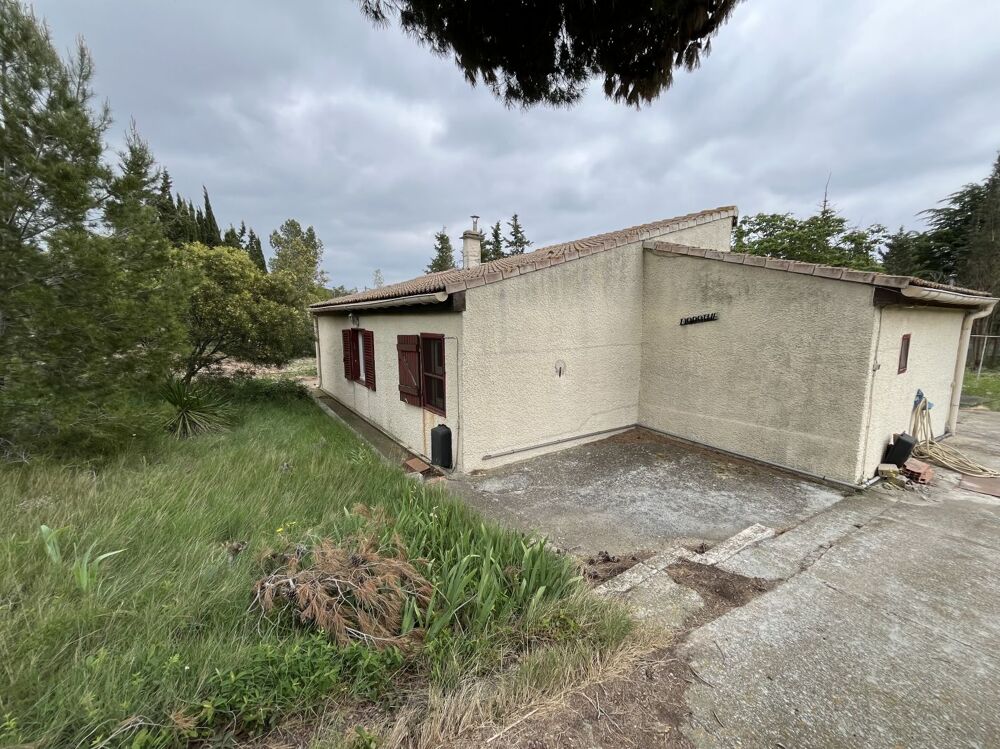 Vente Maison Villa PLAIN-PIED, TERRAIN, GARAGE Pouzols minervois