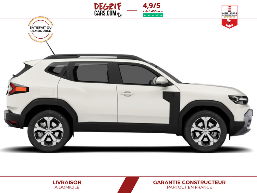 Duster Journey Hybrid 155 + PACK CITY + ROUE DE SECOURS 2026 occasion 35830 Betton