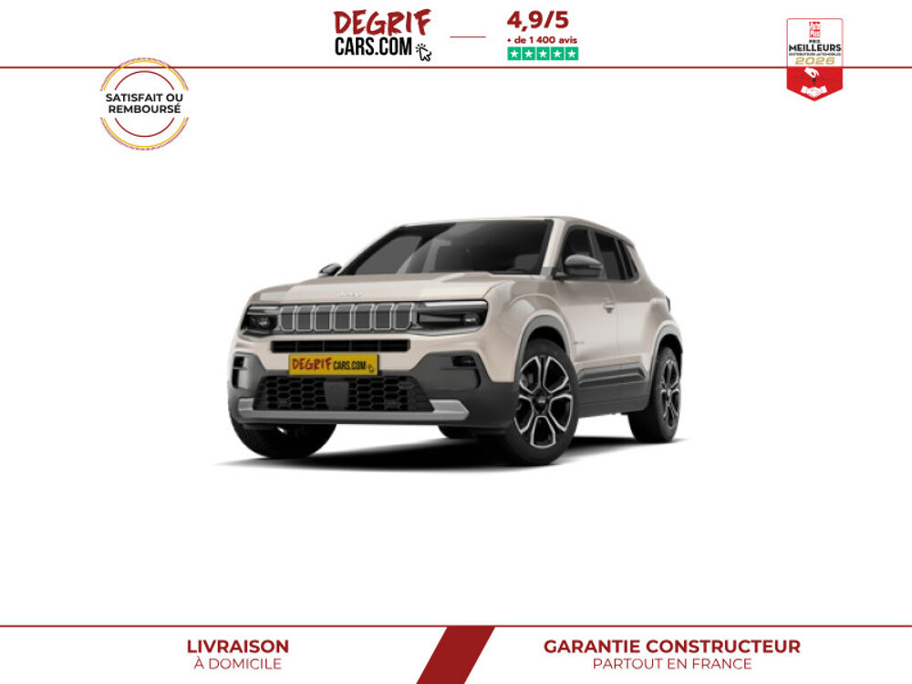 Avenger 1.2 Turbo T3 110 ch e-Hybrid BVR6 Summit + TOIT OUVRANT 2026 occasion 35830 Betton