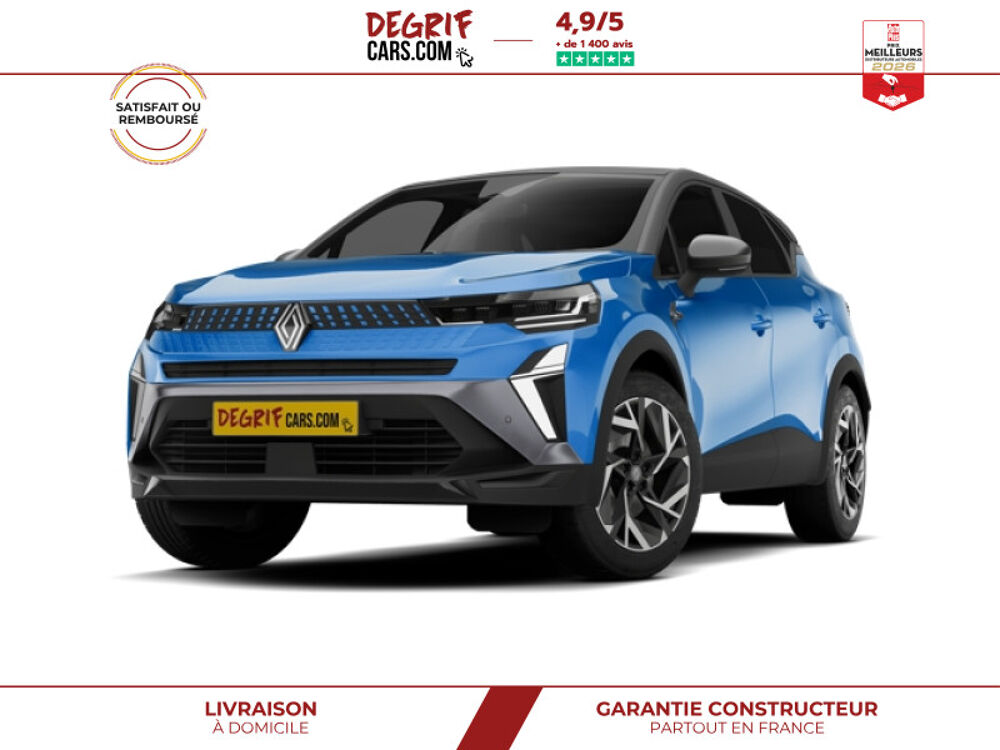 Captur E-Tech full hybrid 160 ch esprit Alpine + ROUE DE SECOURS 2026 occasion 35830 Betton