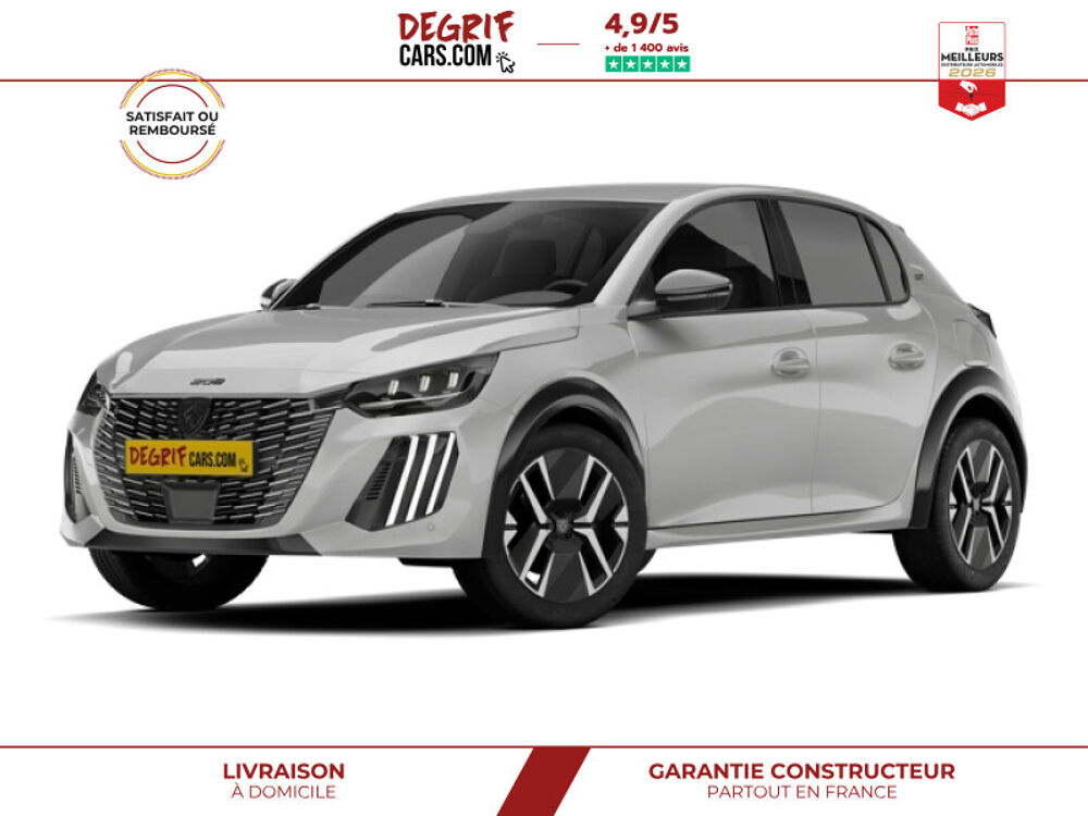 208 HYBRID 145CH BVA E-DCS6 GT + NAVI + CAMERA 360 + DRIVE ASSIS 2026 occasion 35830 Betton