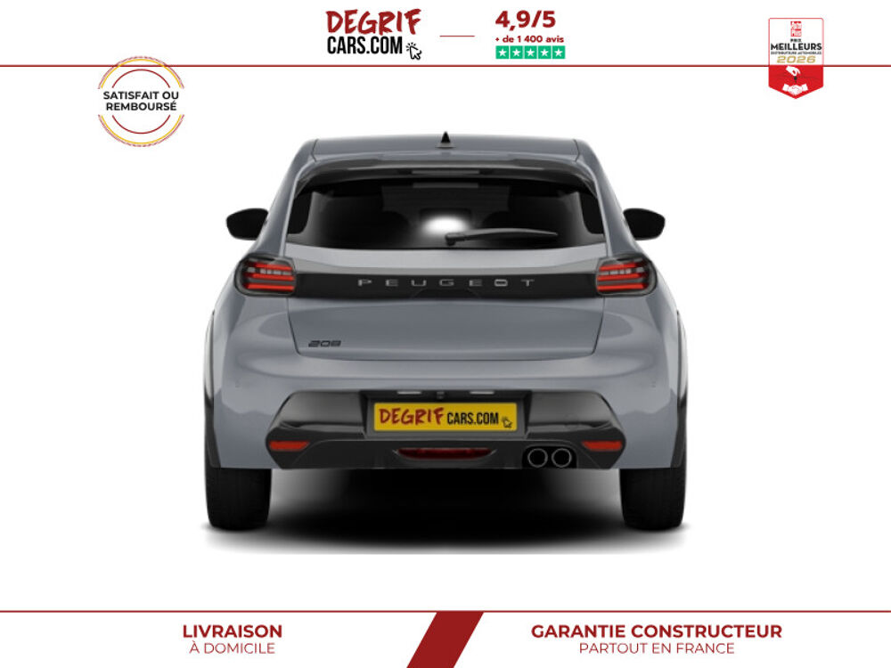 208 HYBRID 145CH BVA E-DCS6 GT + NAVI + CAMERA 360 + DRIVE ASSIS 2026 occasion 35830 Betton