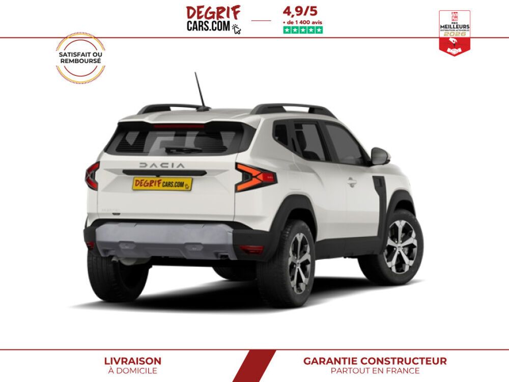 Duster Journey Hybrid 155 + PACK CITY + ROUE DE SECOURS 2026 occasion 35830 Betton