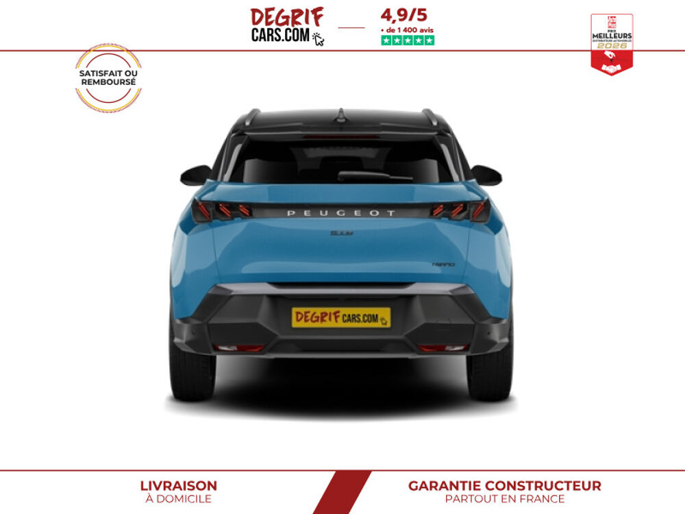 5008 Hybrid 145 e-DCS6 GT Exclusive + TOIT OUVRANT + PACK VISION 2026 occasion 35830 Betton