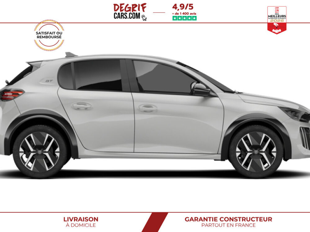 208 HYBRID 145CH BVA E-DCS6 GT + NAVI + CAMERA 360 + DRIVE ASSIS 2026 occasion 35830 Betton