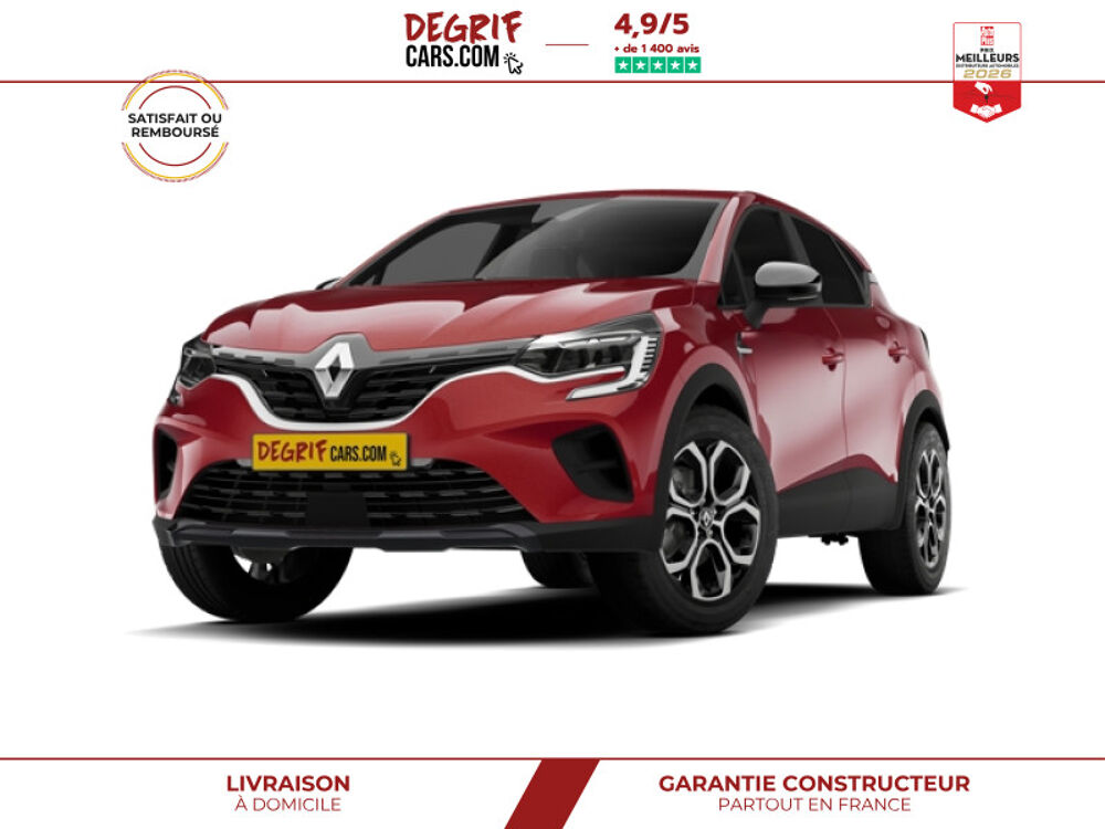 Captur E-Tech full hybrid 160 ch esprit Alpine + ROUE DE SECOURS 2026 occasion 35830 Betton