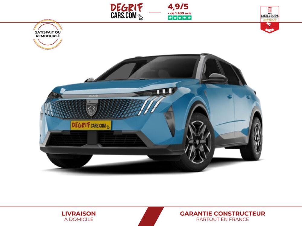 5008 Hybrid 145 e-DCS6 GT Exclusive + TOIT OUVRANT + PACK VISION 2026 occasion 35830 Betton