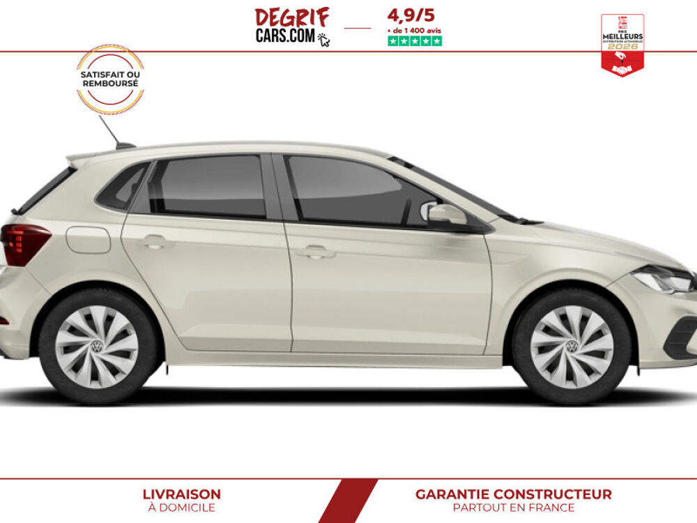 Polo 1.0 TSI 95 S S DSG7 LIFE + ROUE DE SECOURS 2026 occasion 35830 Betton