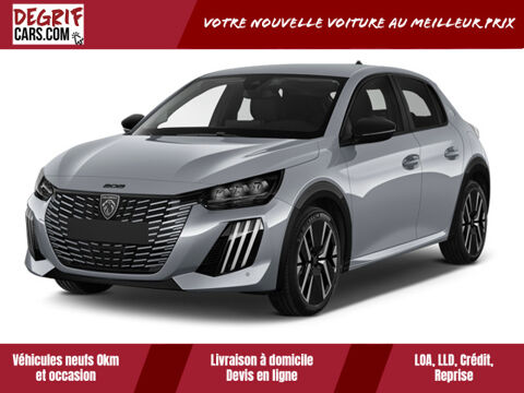 Peugeot 208 HYBRID 110 E-DCS6 GT + ANGLES MORTS + NAVI 2025 occasion Saint-Gilles 35590
