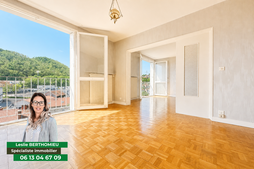Vente Appartement 4 PI�CES AU DERNIER �TAGE ST ETIENNE HAUT DE MONTAUD + GARAGE St etienne