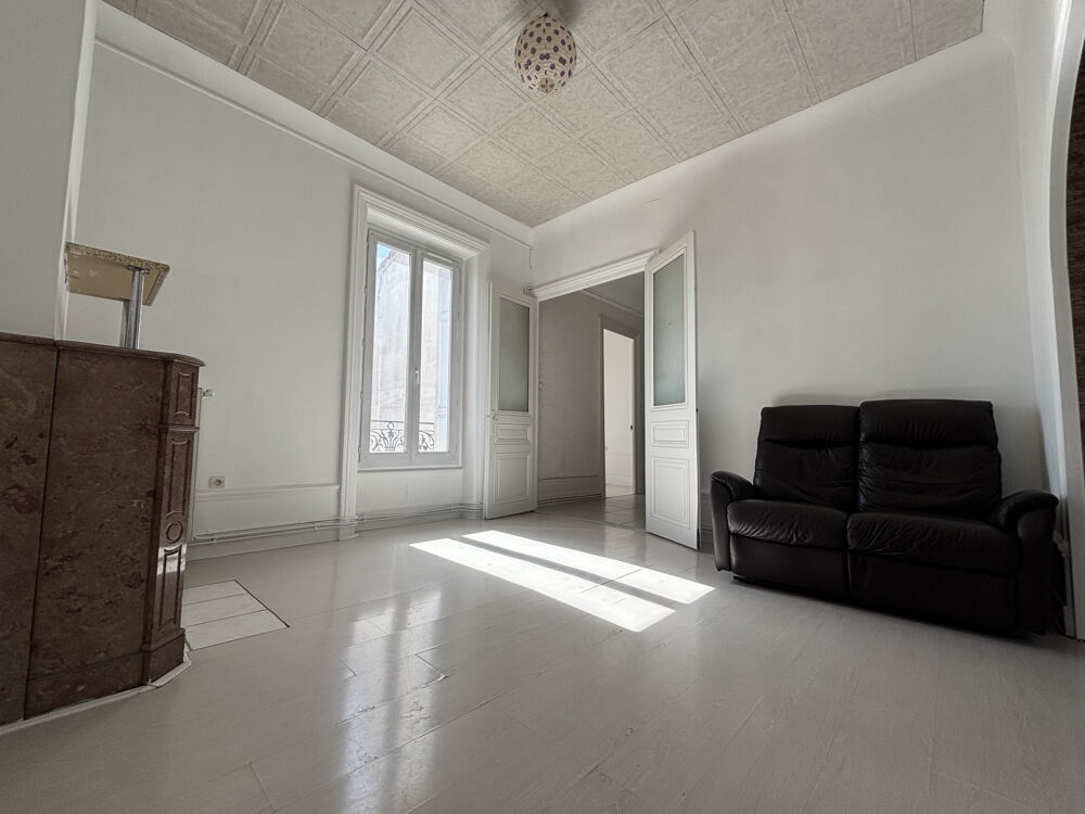 SAINT ETIENNE SECTEUR CITE DU DESIGN CARNOT - T4 de 82.47 m2 - 3 CHAMBRES + 2 GRENIERS + CAVE