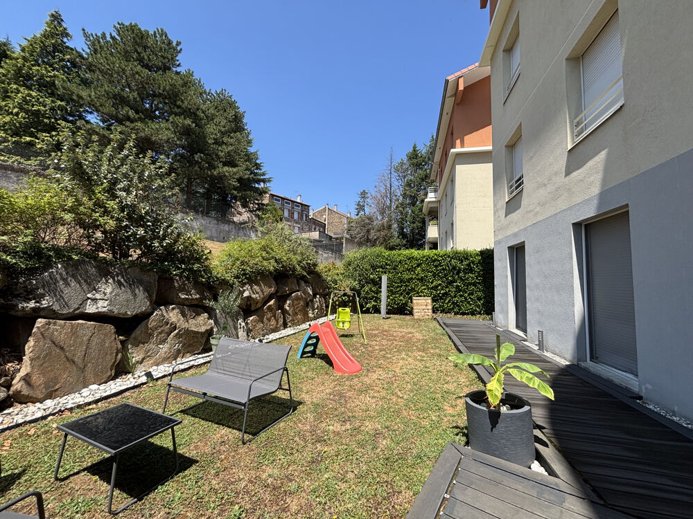 Vente Appartement APPARTEMENT SAINT JEAN BONNEFONDS - T3 EN REZ DE JARDIN DE 72,11m2 AVEC TERRASSE ET JARDIN St jean bonnefonds