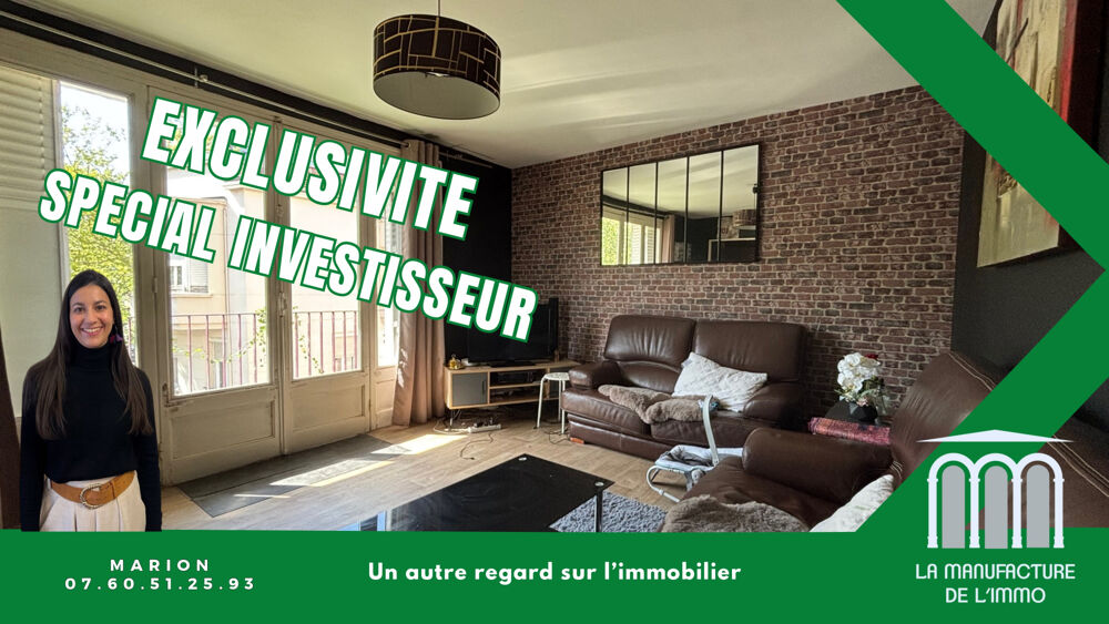 Appartement 3 pièces 62 m² · à St Etienne · 62 m² · 65 000 €
