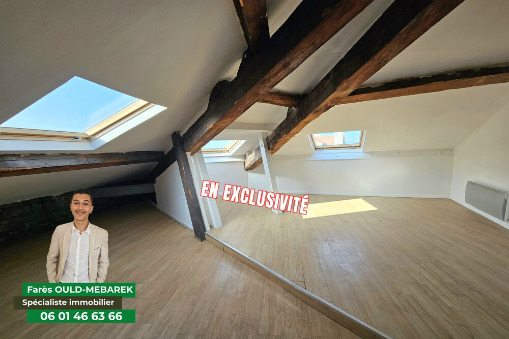 Vente Appartement Appartement de caractère de type T3 de 53 m2 Carrez et 84 m2 au sol - Prox. Châteaucreux St etienne