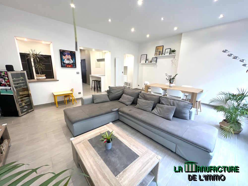 APPARTEMENT F5 RENOVE - TRAVERSANT - CENTRE VILLE.