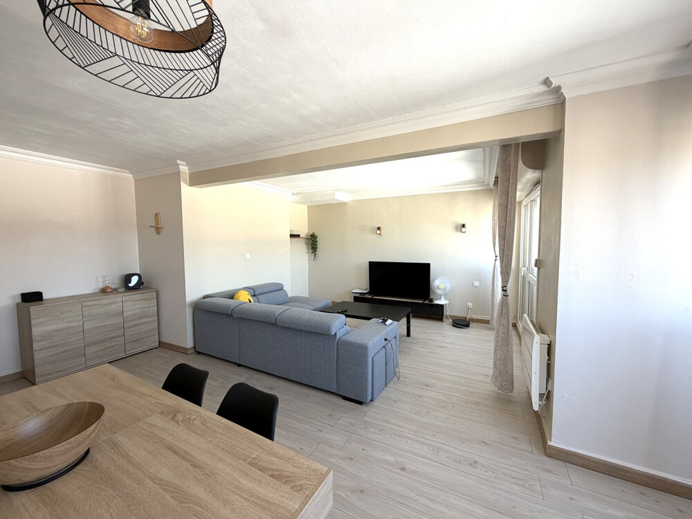 Appartement F4 de 87 m2 - balcon - dernier étage - cave et garage / Monthieu prox. steel