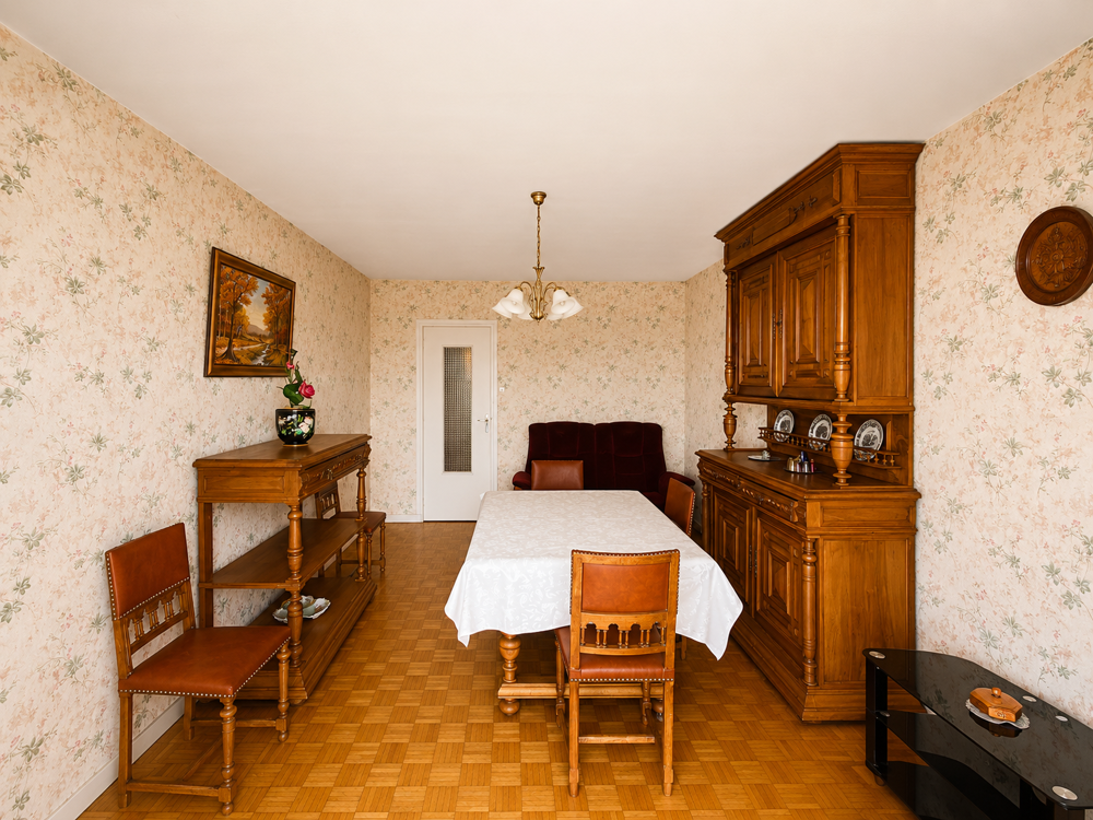 Appartement T4 74.77m2 trois chambres avec balcon et cave
