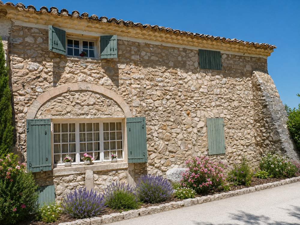 Un charme certain et beaucoup de potentiel pour ce Mas de 1850 en Pierres et Voûtes