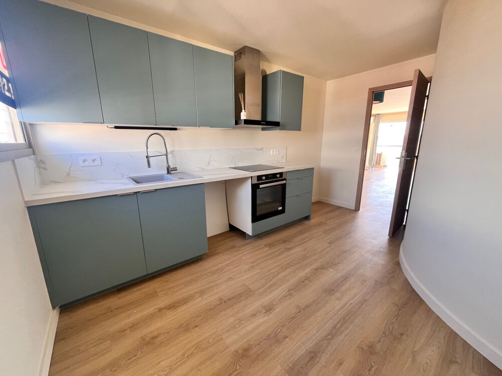 Vente Appartement DERNIER ETAGE VUE MER - 4 Pièces Rénové CROS DE CAGNES Cagnes sur mer