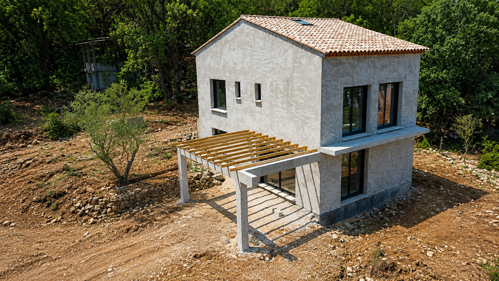 Maison d'architecte hors d'eau hors d'air
