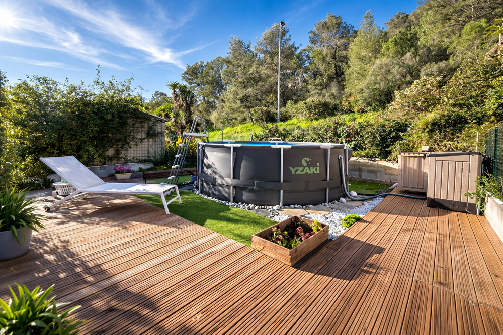Maison de type 4 d'une superficie de 74 m2 avec garage sur une parcelle de 240 m2