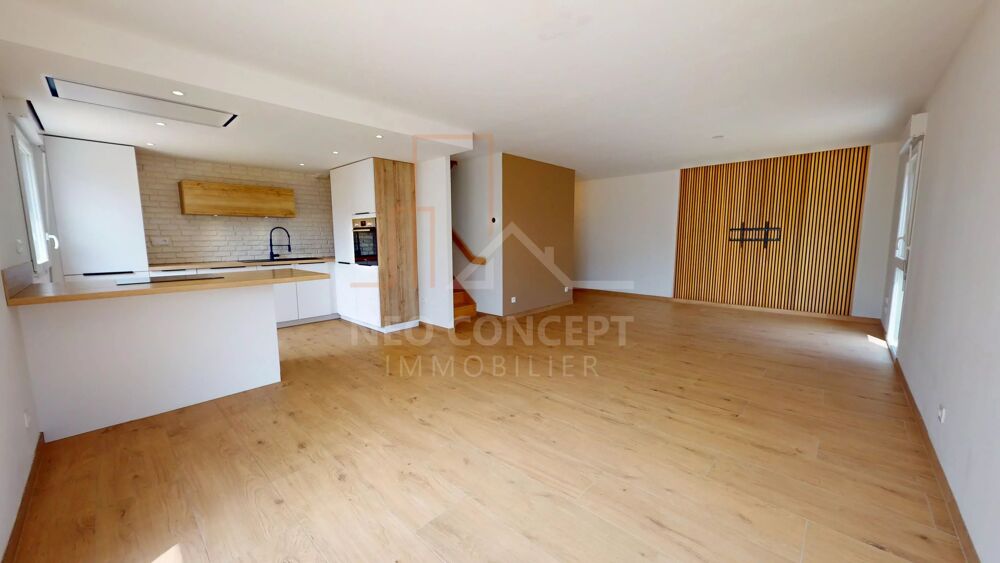 Duplex 4 pièces de 88.87m² avec jardin de 150m².
