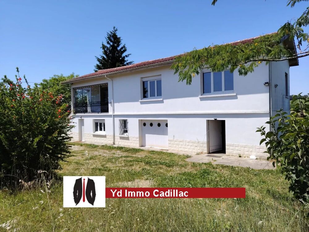 CADILLAC maison 155 m², 3ch, grand jardin