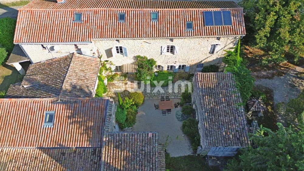 Vente Maison A 5 mn de SAOU superbe propriété en pierres avec parc arboré bor Soyans
