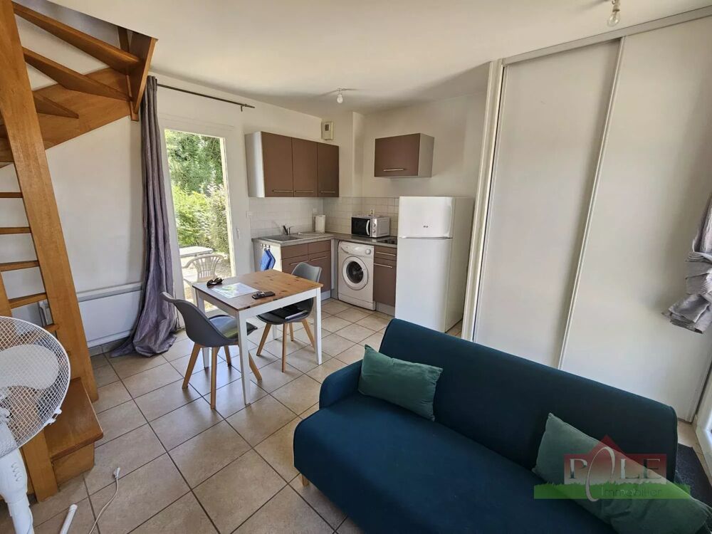 VIENNE, Saint Benoit, Appartement Duplex de 28 m² avec jardin de