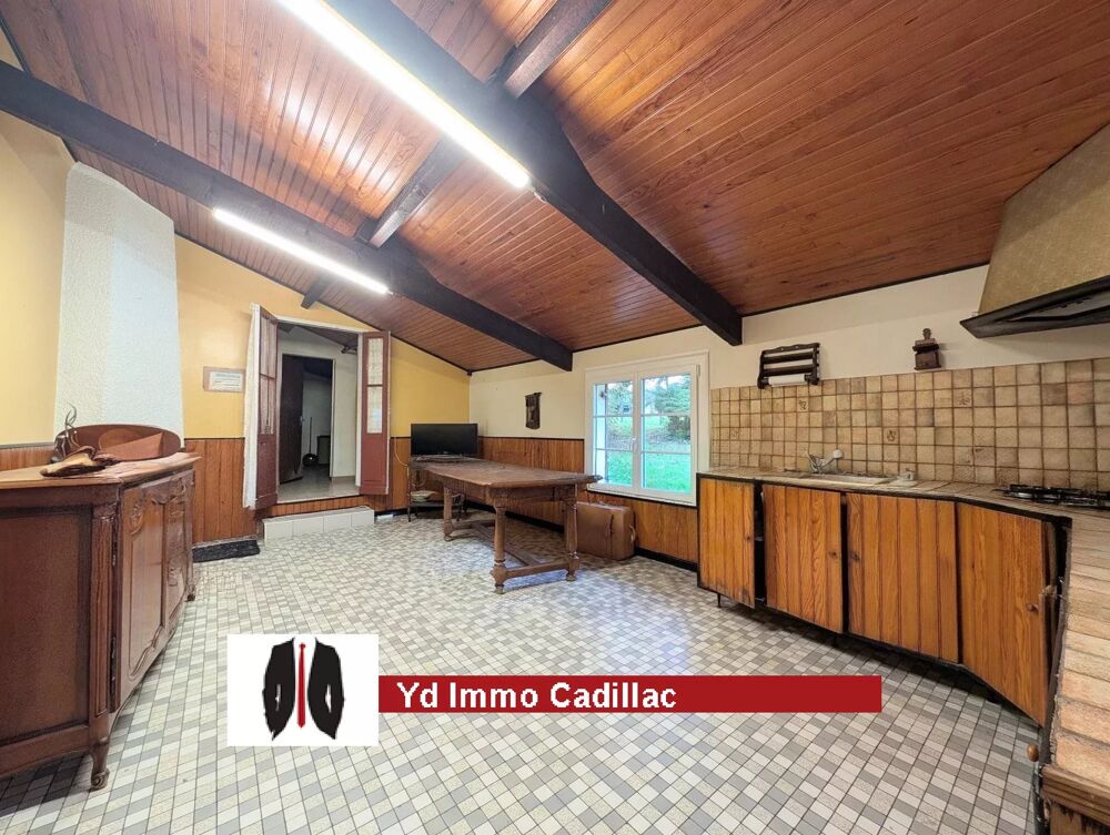 Vente Maison Maison en pierre, grand jardin et belle vue Cadillac-sur-garonne