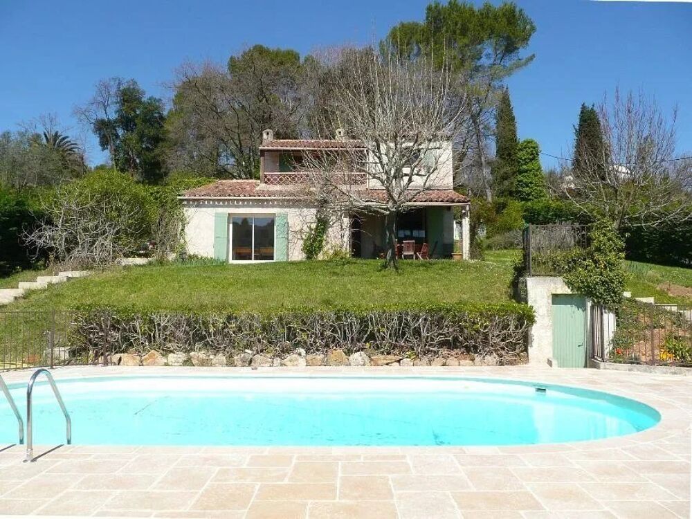Location Maison Villa meublée d'exception avec piscine, jardin et vue dégagée Opio