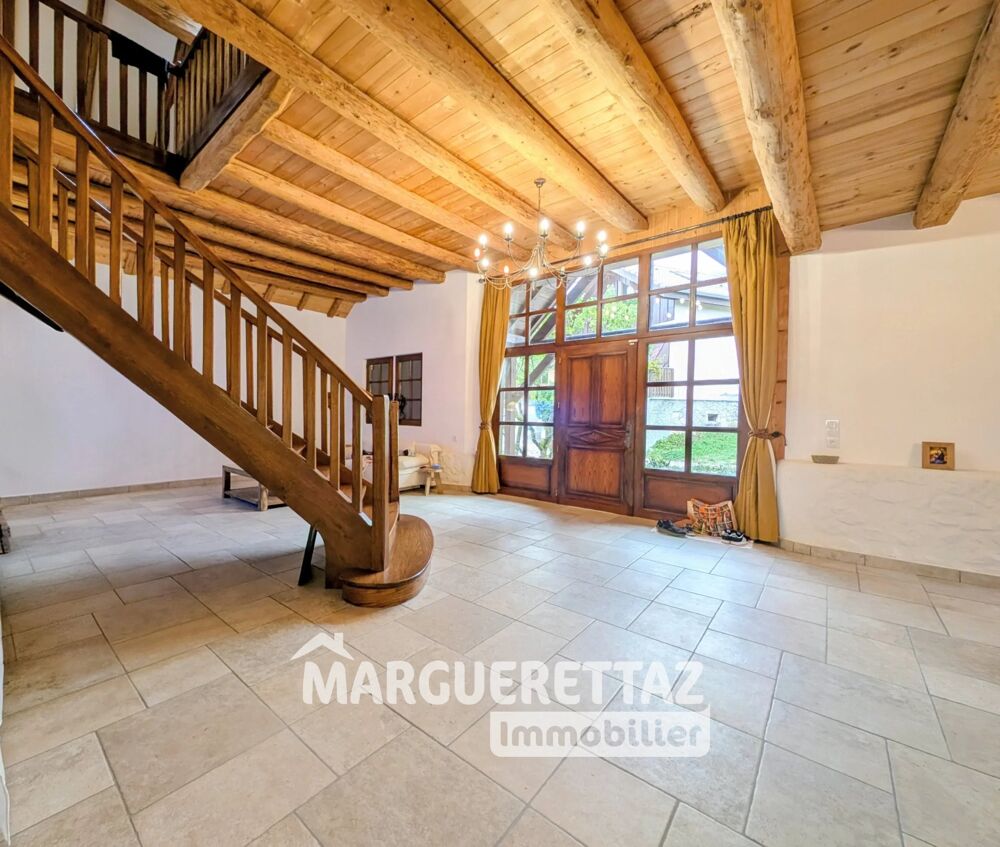 Vente Appartement Vaste duplex de charme avec jardin, esprit maison de village Ville-en-sallaz