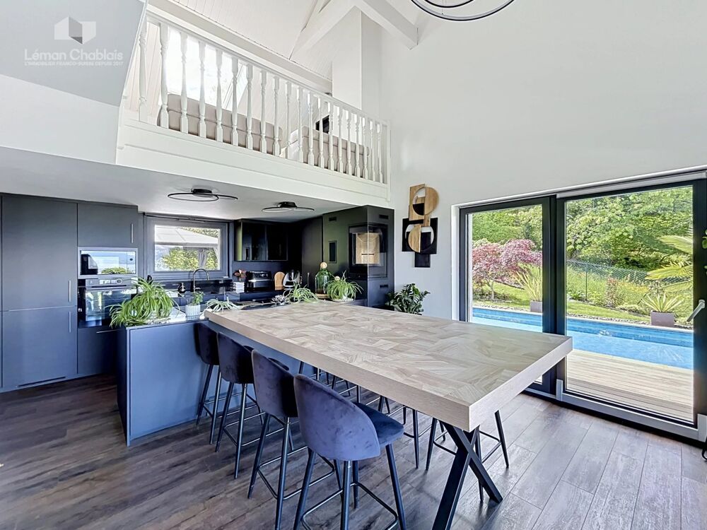Vente Maison Lugrin - Villa 5 chambres - Piscine Évian-les-bains