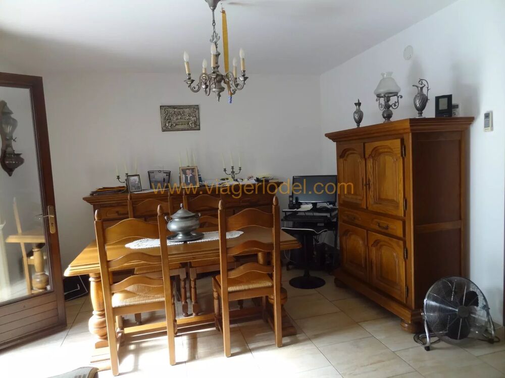 Vente Maison Réf. 9569 - VENTE AVEC RESERVE DU DROIT D'USAGE ET D'HABITATION Lodève